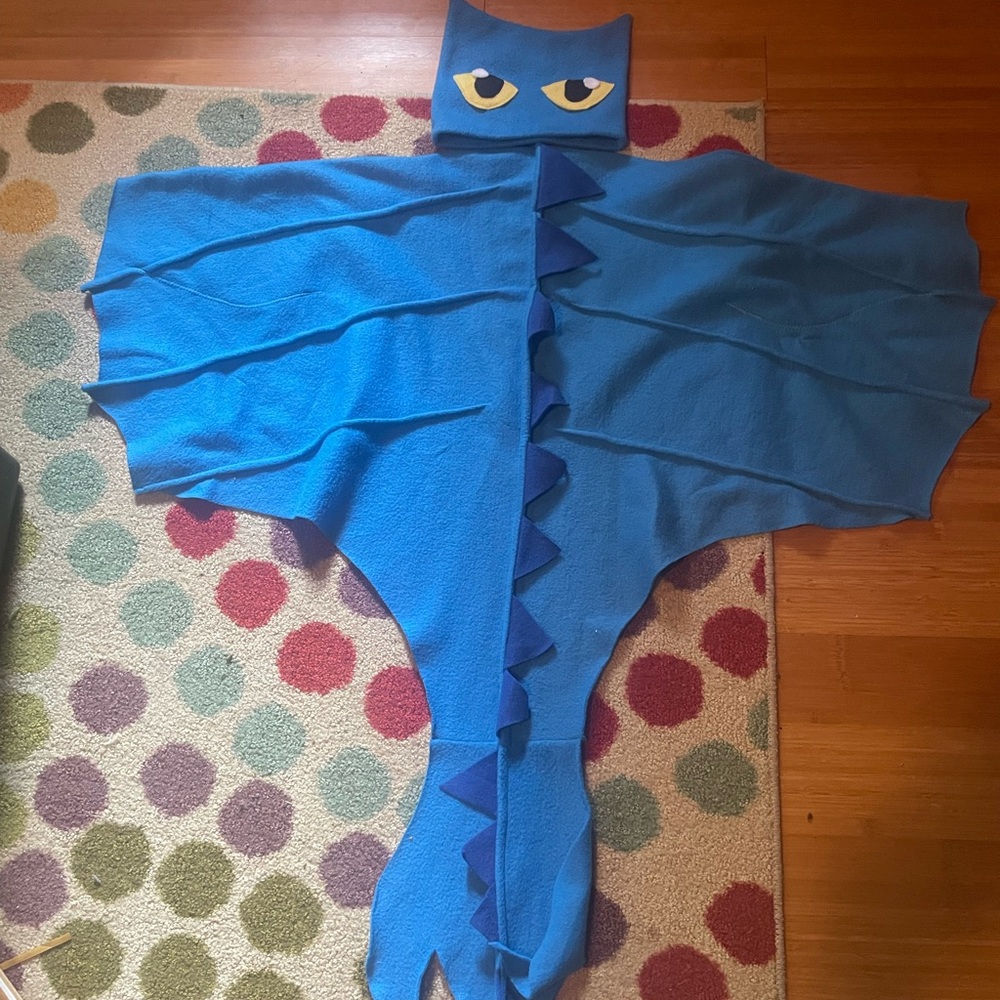 Winger Blue Dragon Costume